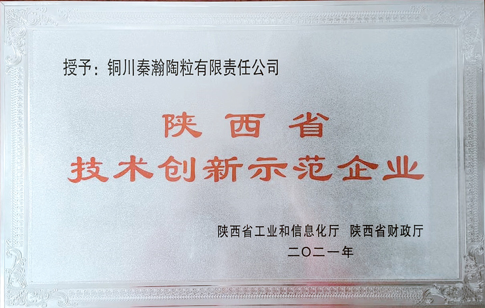 陜西省技術(shù)創(chuàng  )新示范企業(yè)